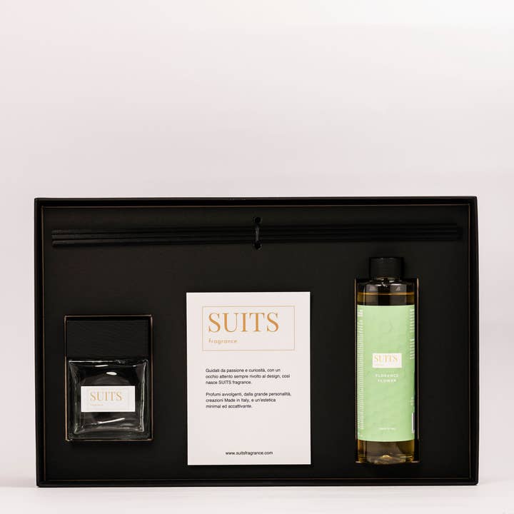 LUXUS-BOX-RAUM-DIFFUSOR PASST DUFT für den Großhandel von SUITS FRAGRANCE