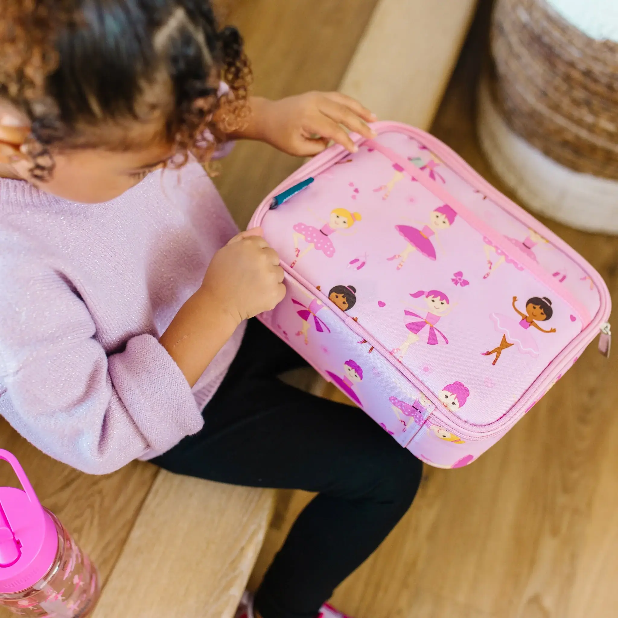 Wildkin - Vendita all'ingrosso Cestino/borsa pranzo - Bambini - Lunch box ballerina Wildkin per bambini5