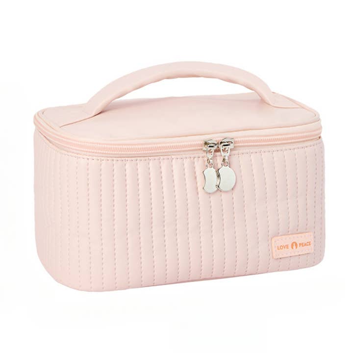 wandf - Wholesale Makeup Storage Box - Durable PU Makeup Storage Case with Secure Zipper for Women0