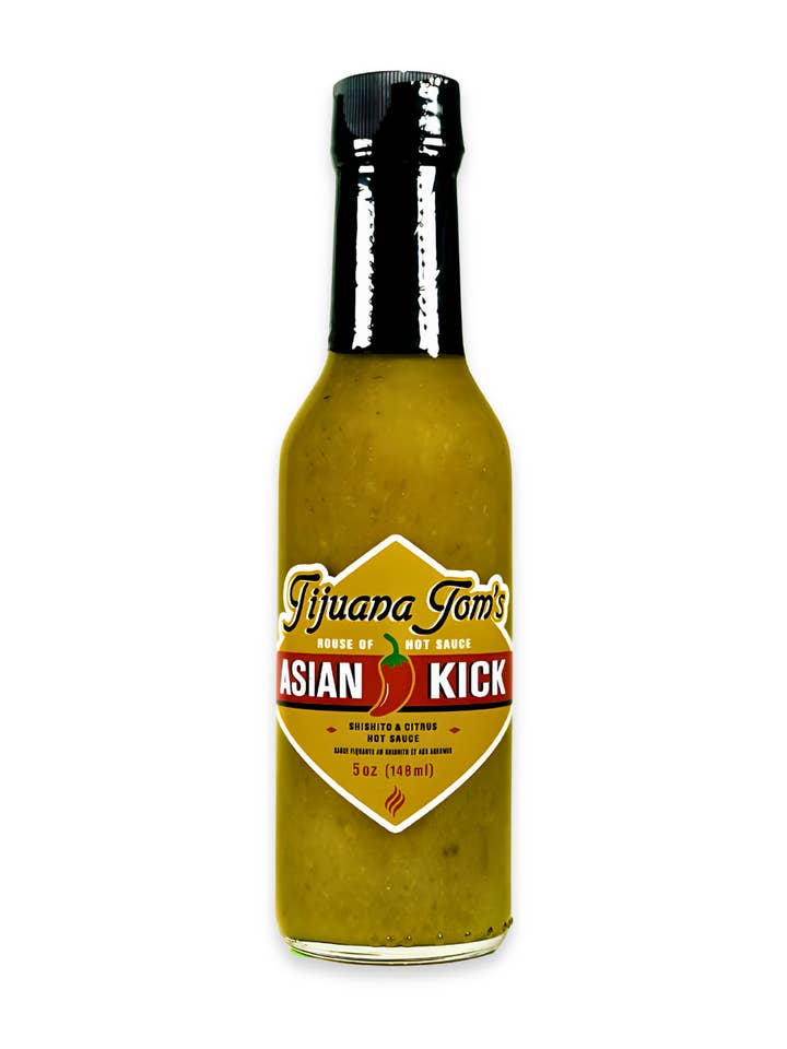 Tijuana Tom's Signature "Asian Kick" for wholesale by Tijuana Tom’s House of Hot Sauce