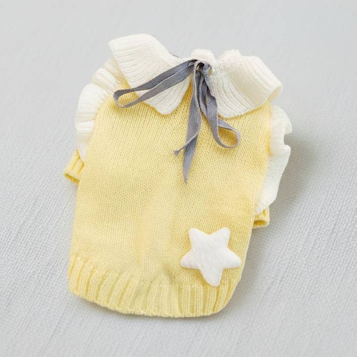 Vestido de punto para perro Chic Princess para invierno para venta al por mayor de kapeit