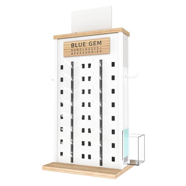 Ordine minimo di $600 Scegli gli stili = Ottieni 32 pezzi di DISPLAY GRATUITO per la vendita all'ingrosso da parte di Blue Gem Sunglasses Inc