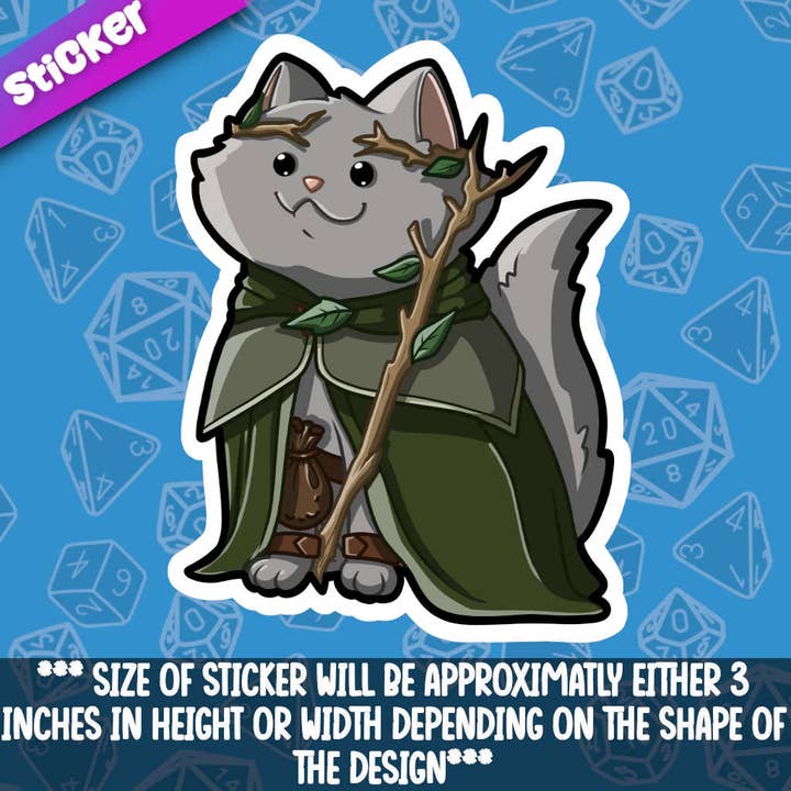 Mega Kawaii Cuties – wholesale Klistermärke – Katt-Druid klistermärke1