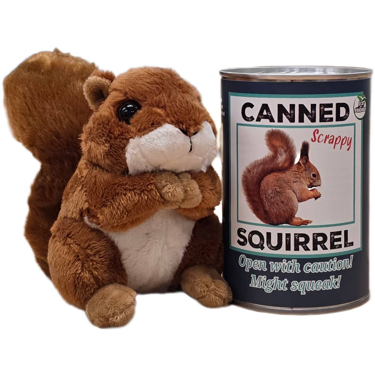 Canned Gifts - Wholesale Stuffed/Plush Toy - Kids & Baby - Canned Squirrel | Stuffed Animal Plush | Funny Jokes