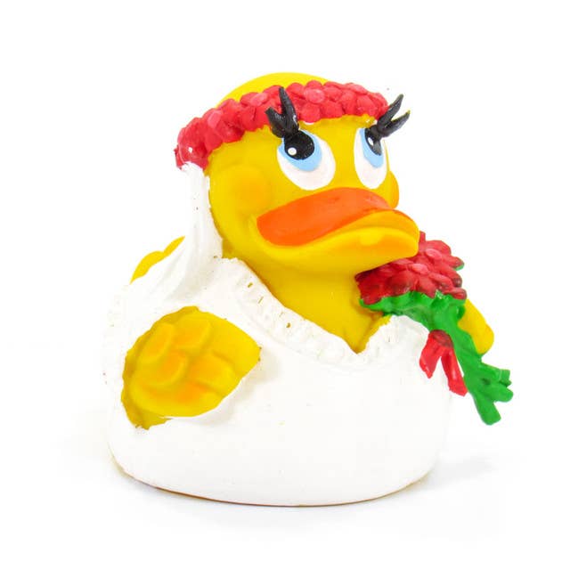Ducks in the Window - Wholesale Bath Toy - Baby - Bride & Groom Wedding (Set) Rubber Duck1