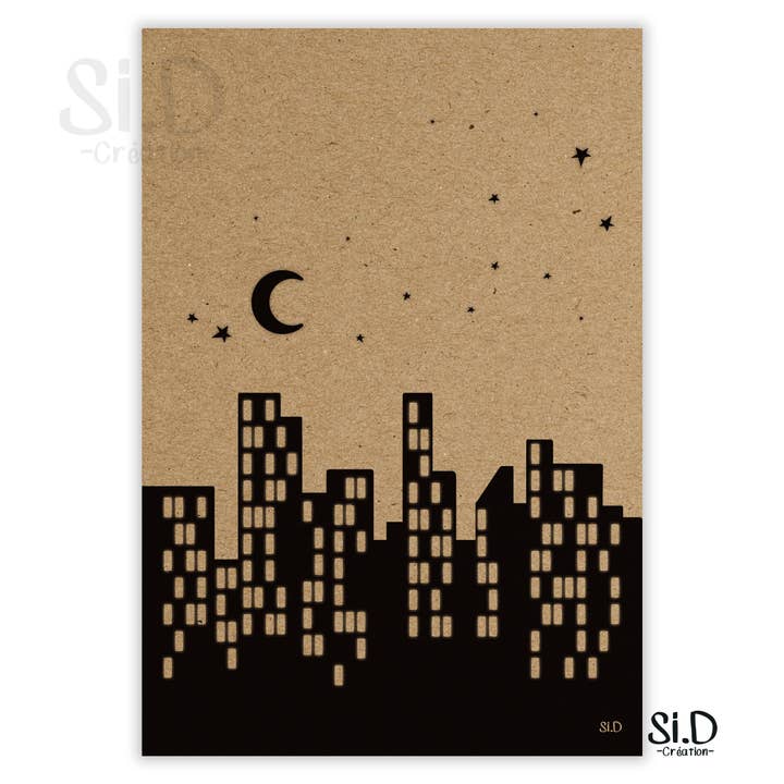 cartel de la ciudad para venta al por mayor de Si.D