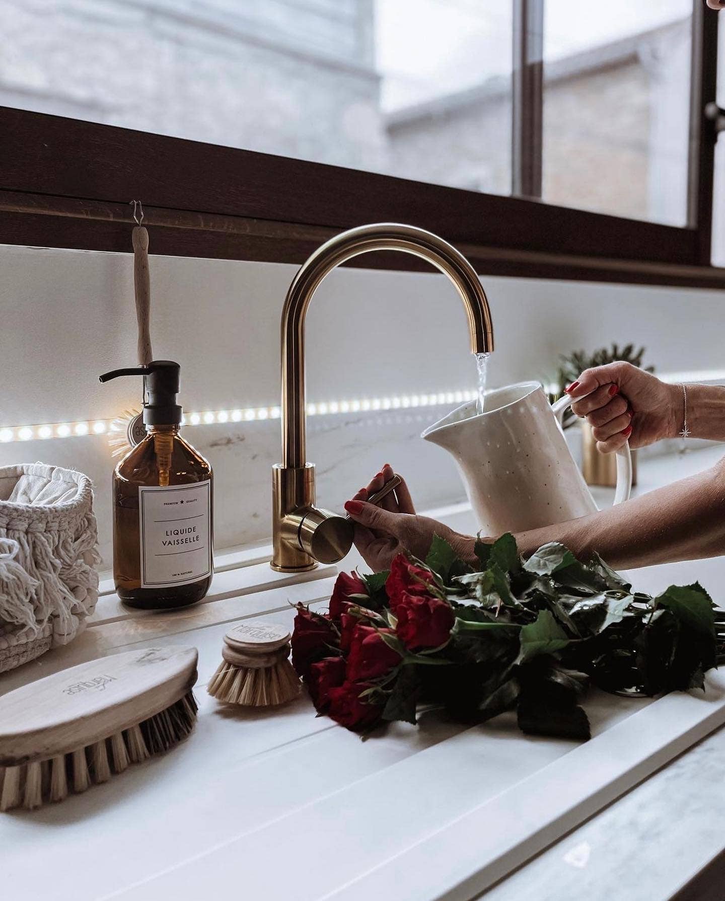 Les Flacons de l’Apothicaire - Vendita all'ingrosso Dispenser per sapone - Flacone ambra per detersivo per piatti6