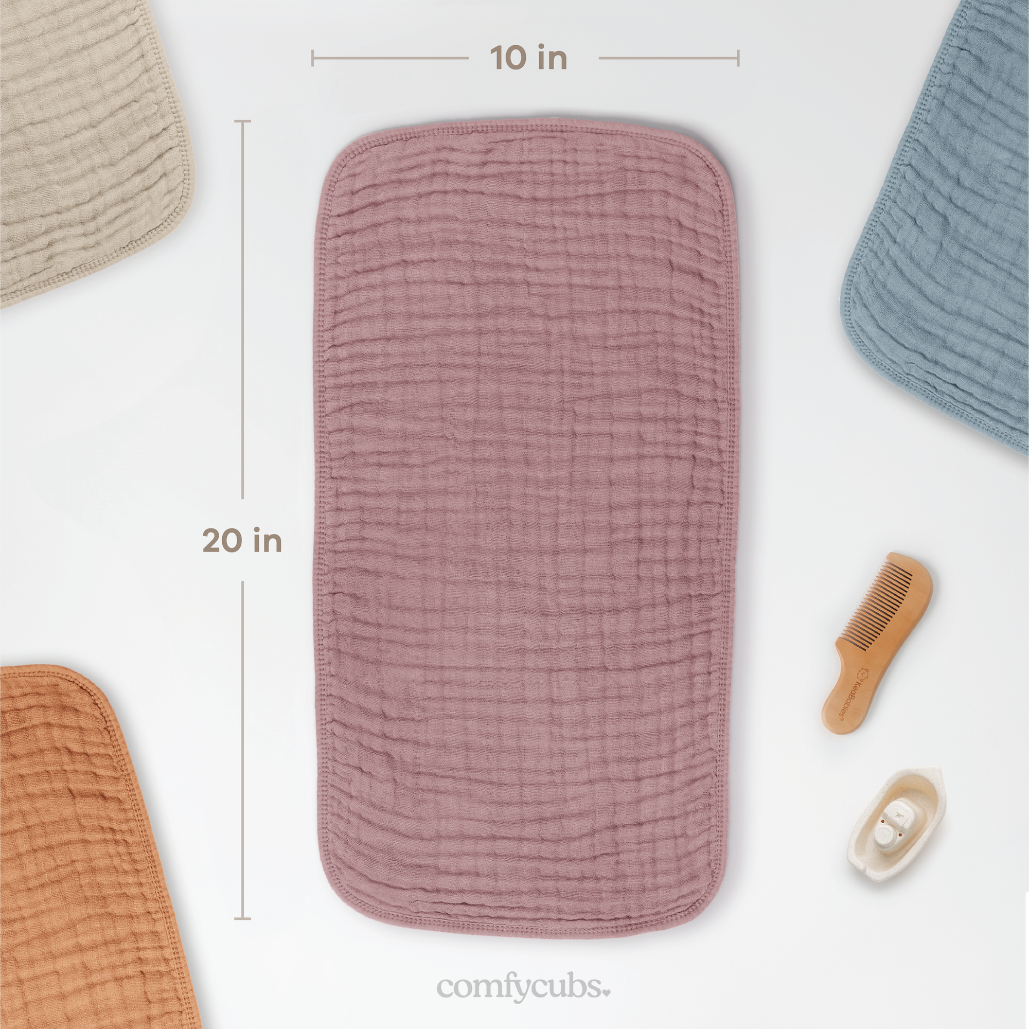 Comfy Cubs - Wholesale Burp Cloth - Baby - Baby Burp Cloths - 100% Muslin Cotton by Comfy Cubs87