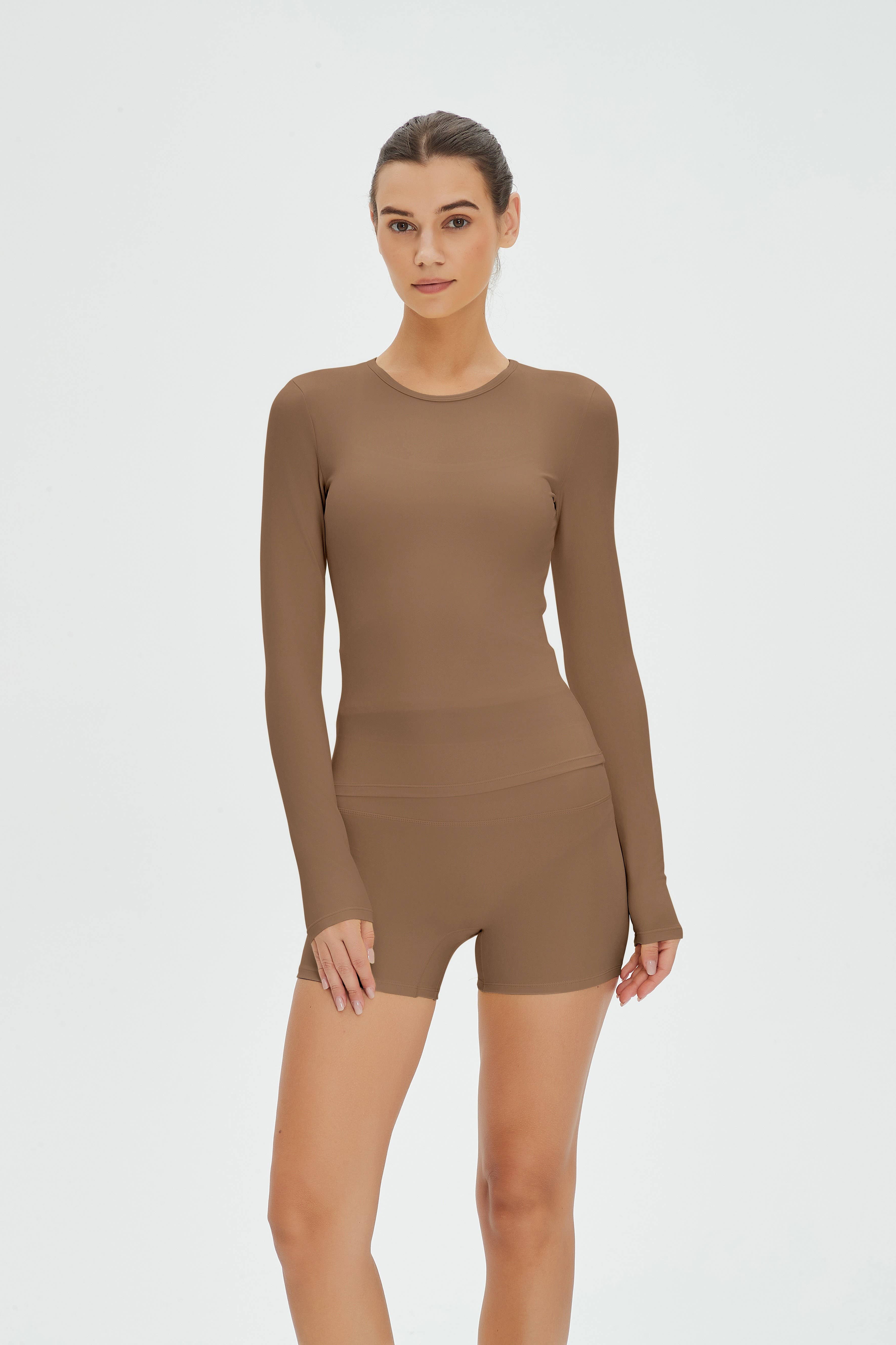 Mantra Active - Wholesale Athletic Top - Women's - Abigail Buttery Soft Crew Neck Long Sleeve Active Top26