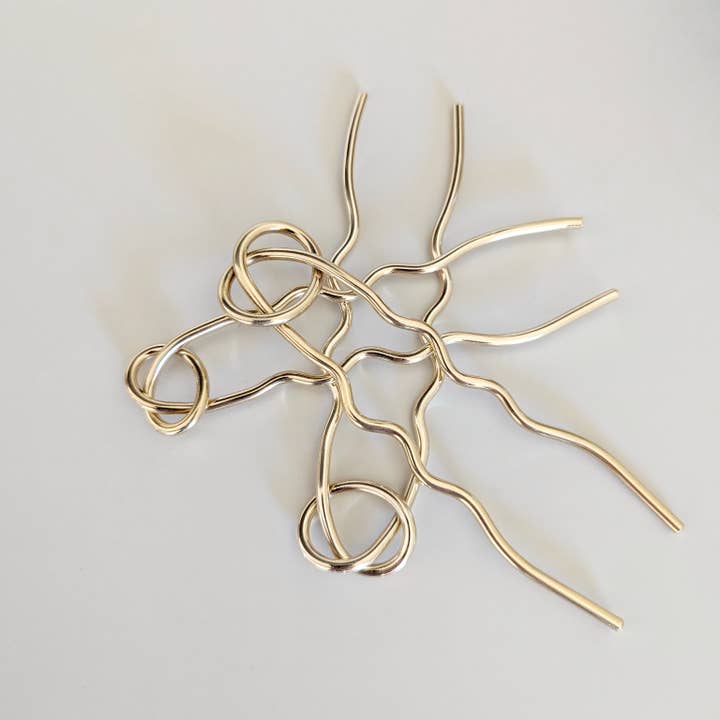 Vanderzee - Wholesale Hair Pin - Love Knot Hair Fork