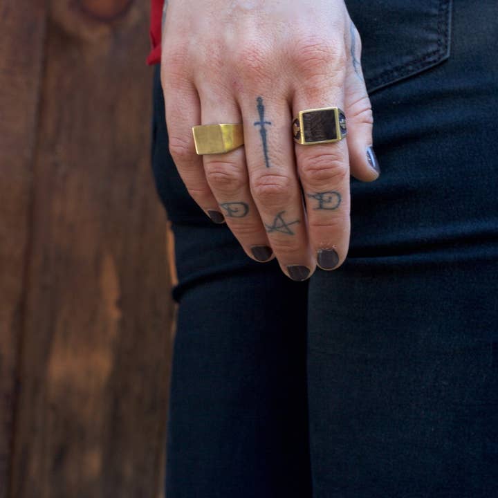 Mountainside Jewelry - Wholesale Signet Ring - Roam Ring5