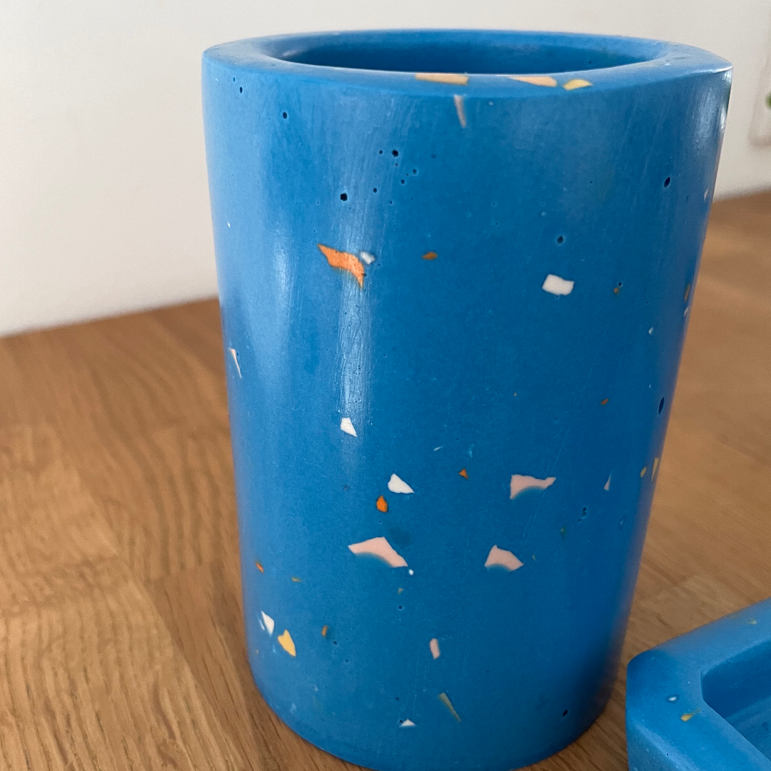 Kookie - Wholesale Bath Soap Dish - Bathroom Set - Soap Holder and Toothbrush Holder8