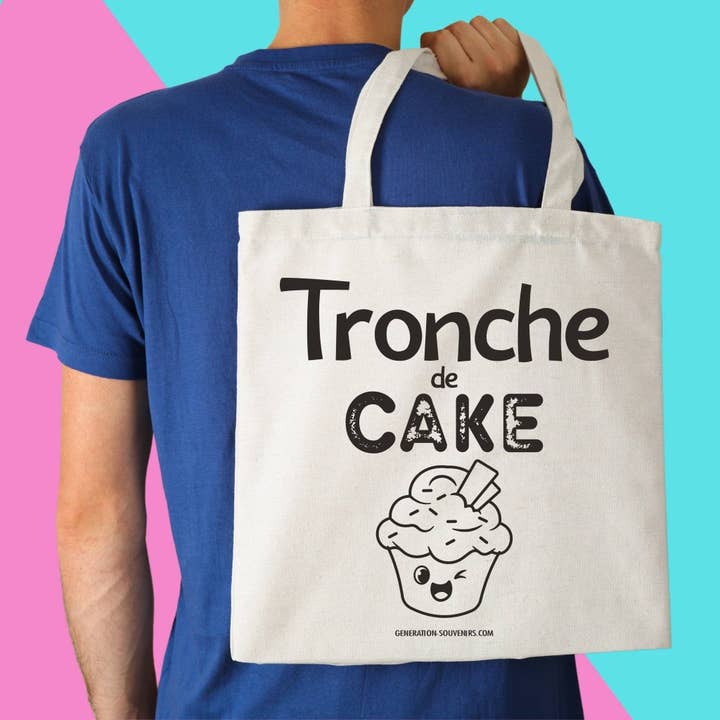 Tragetasche - Tronche de Cake für den Großhandel von Génération Souvenirs