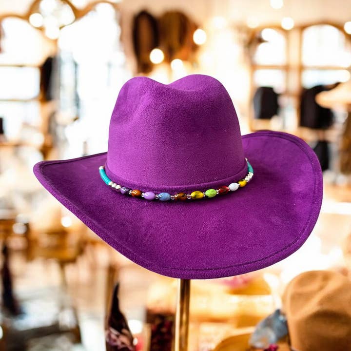 Hand Beaded Multicolor Stone Band for wholesale by Wild Indigo