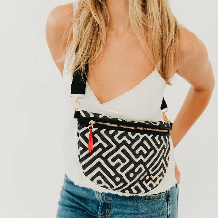 Callahan Canvas Bedruckte Gürteltasche für den Großhandel von Pretty Simple