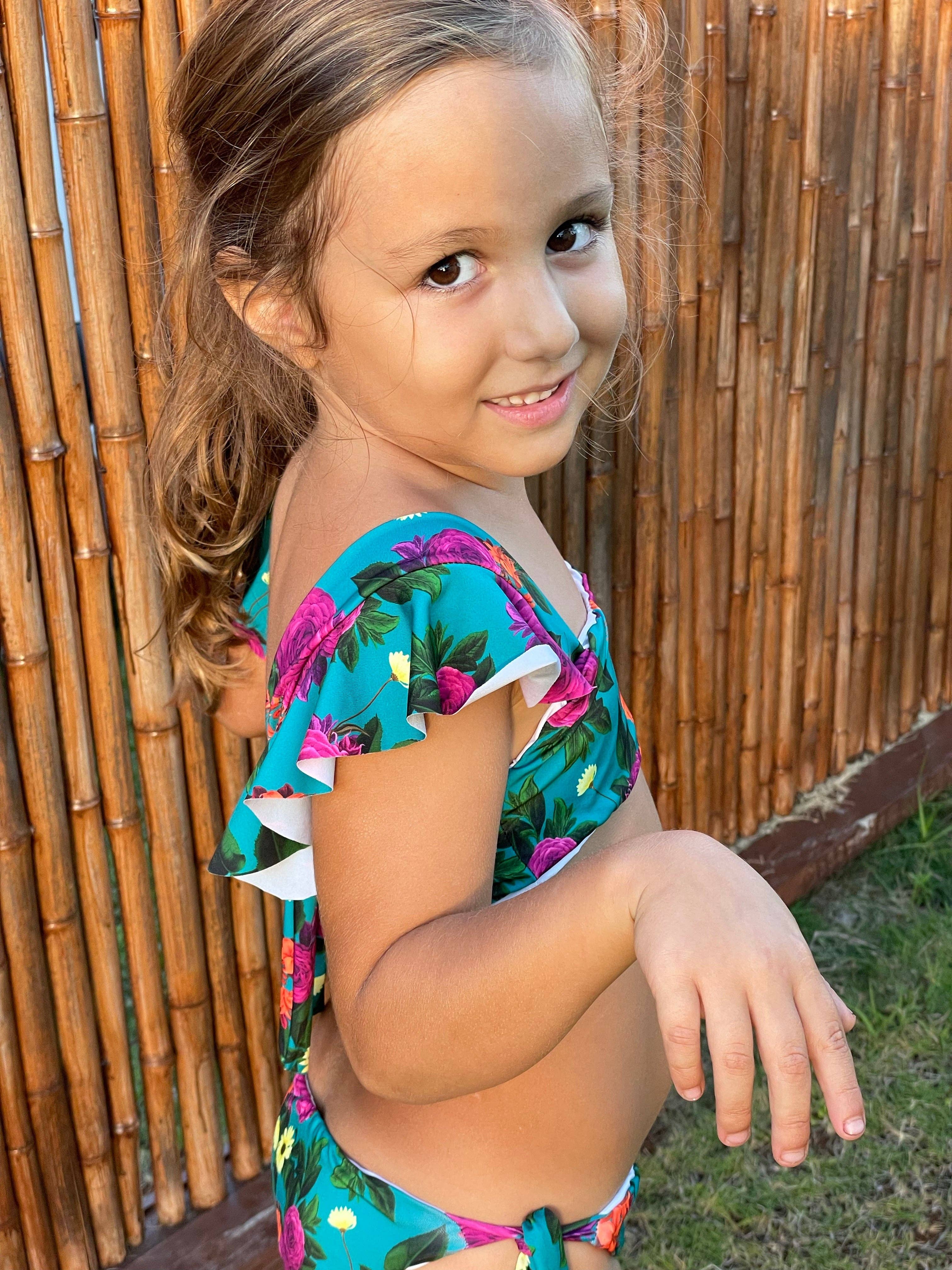 Con Cariño Design - Wholesale Two Piece Swimsuit - Kids - Nalani Kids1