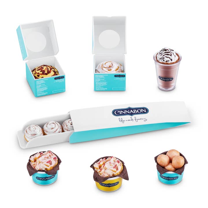 The Zoofy Group , LLC - Wholesale Toy Set - Kids - ZURU 5 SURPRISE-FOODIE MINI BRANDS -SERIES 2 -18 PC PDQ