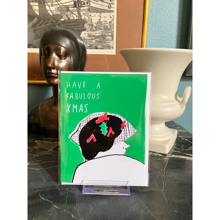 Biglietto di auguri A2 - Have a Fabulous Xmas per la vendita all'ingrosso da parte di Colleen Harrington Studio
