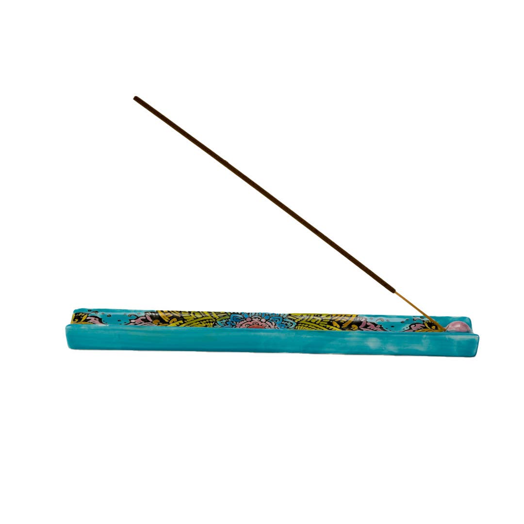 Pacific Trading - Wholesale Incense Holder - Mandala Ceramic Incense Burner3