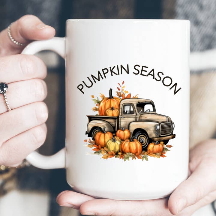 Tasse à la citrouille de saison pour la vente par Rustic Girls