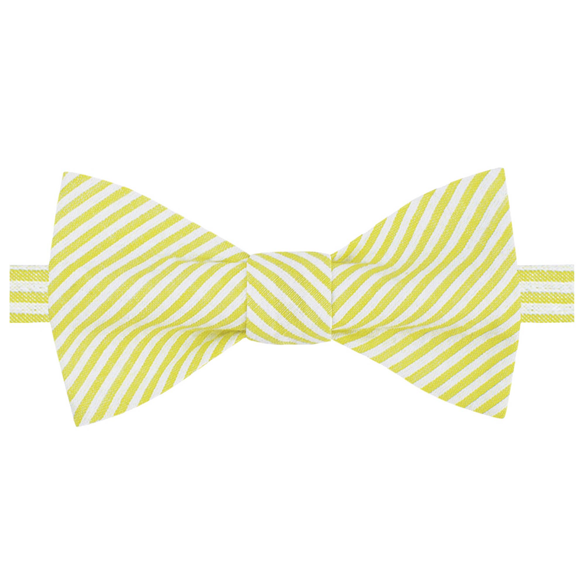 Jacob Alexander - Wholesale Bow Tie - Men's - Men's Seersucker Striped Bow Tie30