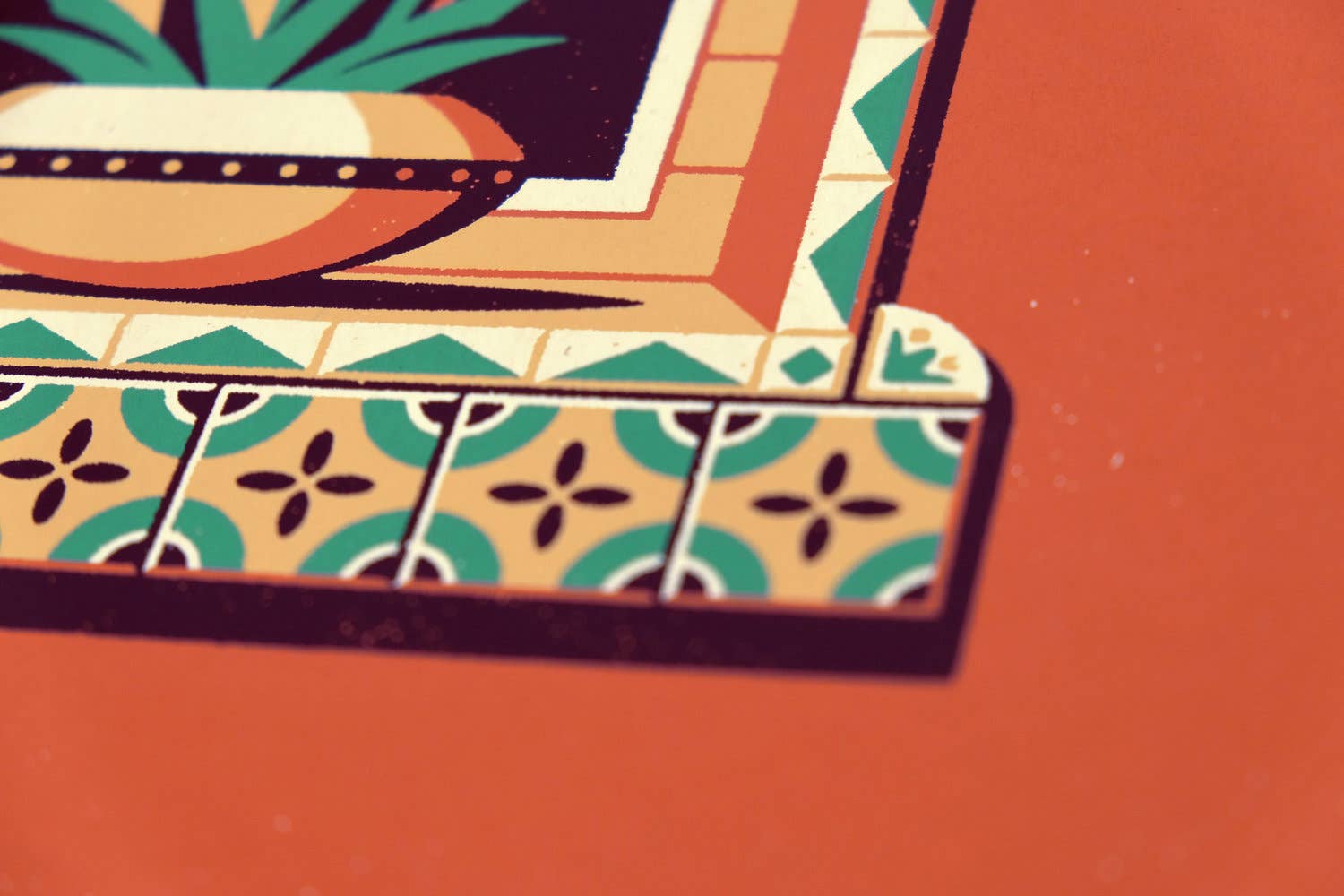 DKNG Studios - Wholesale Art Print - Jalisco - 11" x 14" Four-Color Screen Print3