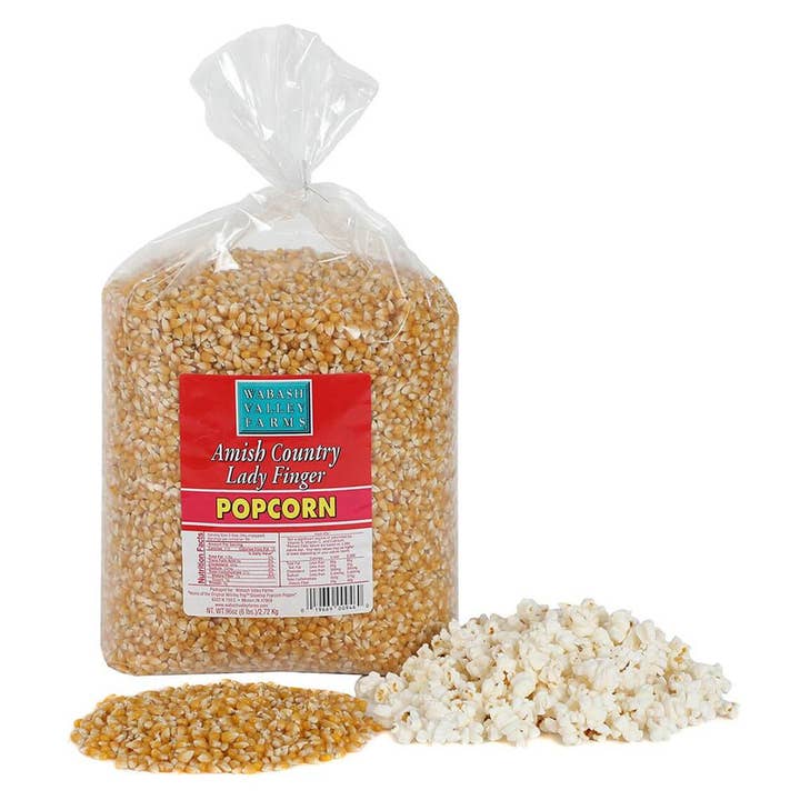 Flyer Foods Inc - Wholesale Popcorn Kernels - Lady Finger Gourmet Popping Corn - 6 lbs1