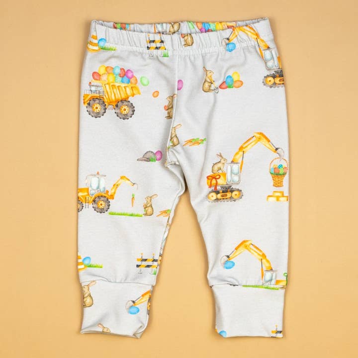 Easter Truck EGGscavator Slim Joggers | Boys Easter Pants for wholesale by Cuddle Sleep Dream