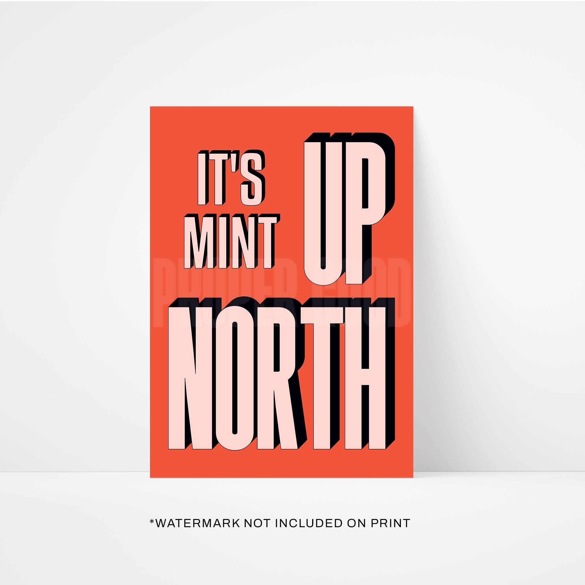 Proper Good – Engroshandel Kunsttryk – Det er Mint Up North Print0