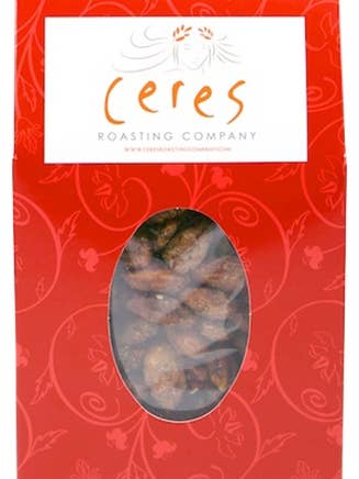 Ensemble combiné de 12 oz de noix, d'amandes et de pacanes glacées à la cannelle pour la vente par Ceres Roasting Company