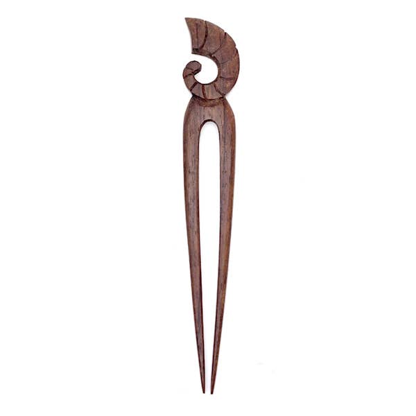 Nusantara Inc. - Wholesale Hair Pin - Ebony Carved Hairsticks - $225