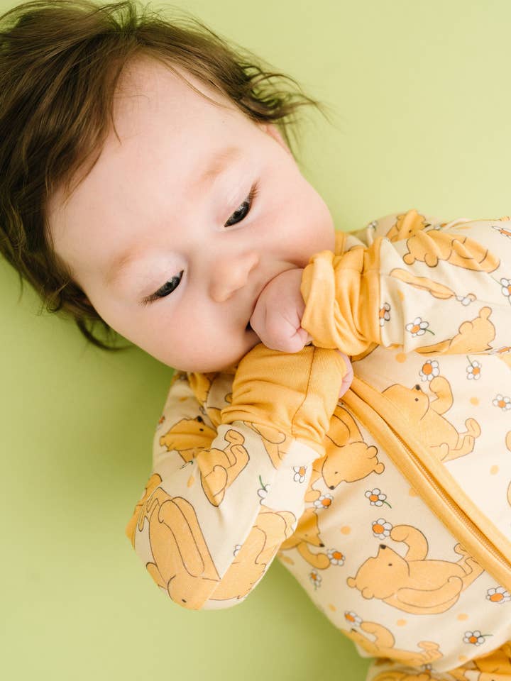 Little One Shop - Wholesale Sleepsuit - Baby - Hunny Bear Bamboo Sleeper
