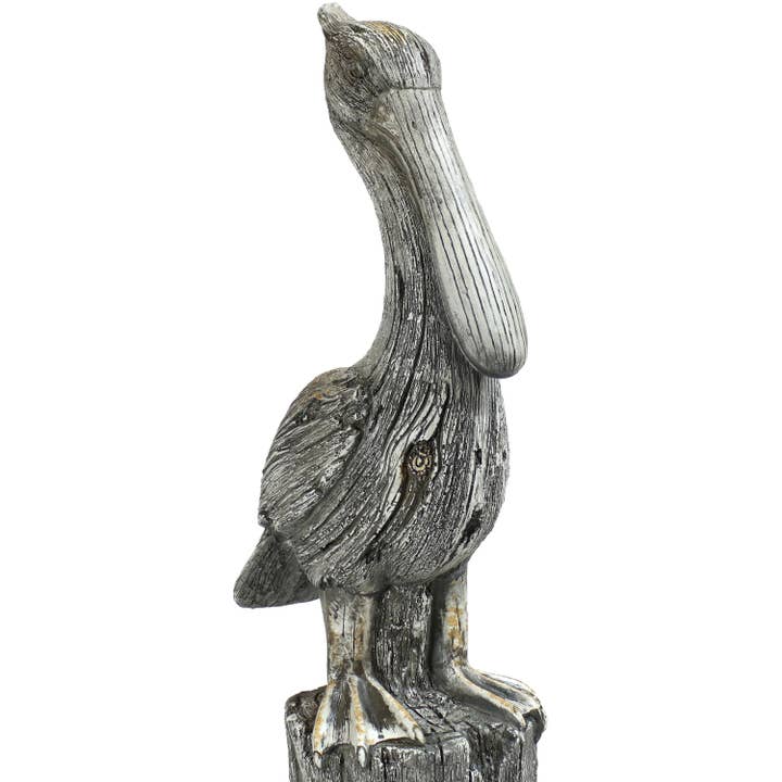 Sunnydaze Decor - Wholesale Outdoor Ornament/Decor - Pelican Perch Outdoor Polystone Garden Statue - 22 in7