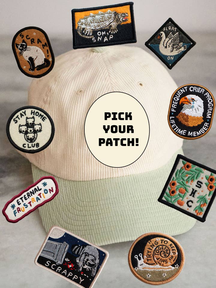 Lappet Fløjl Far Hat - VÆLG DIN LAPPET (Engros) for engroshandel hos Stay Home Club