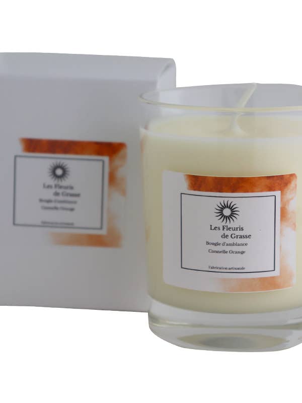 Cinnamon Orange Candle 130g for wholesale by Private Label Parfums
