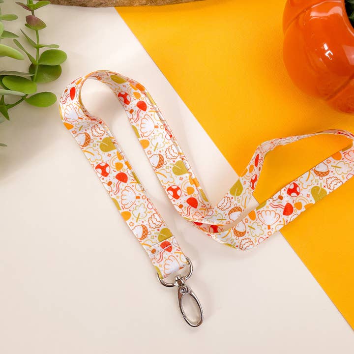 Laurel Mae Art – wholesale Lanyard – Women’s – Autumn Pattern - Lanyard1