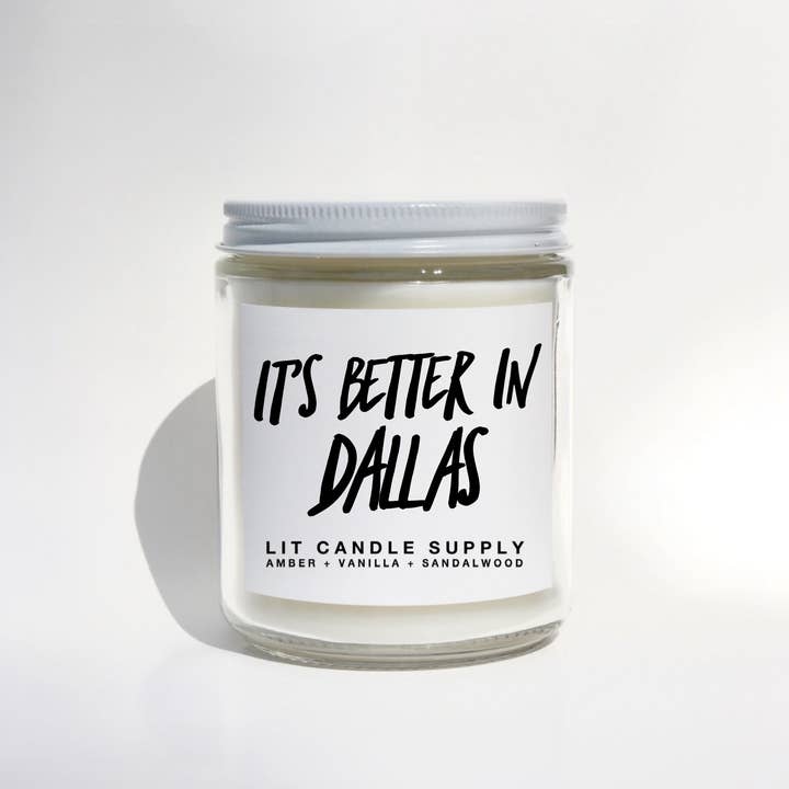 Lit Candle Supply – Großhandel Kerze im Glas / gefüllte Kerze – Es ist besser in Dallas, Texas Candle