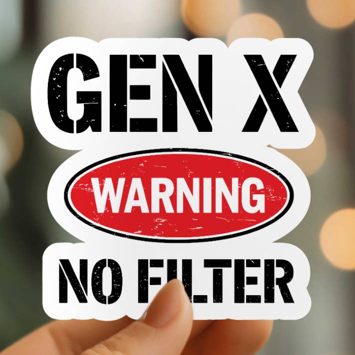 Autocolante Funny Gen X Vinil por atacado de Mystical Monkey Toes