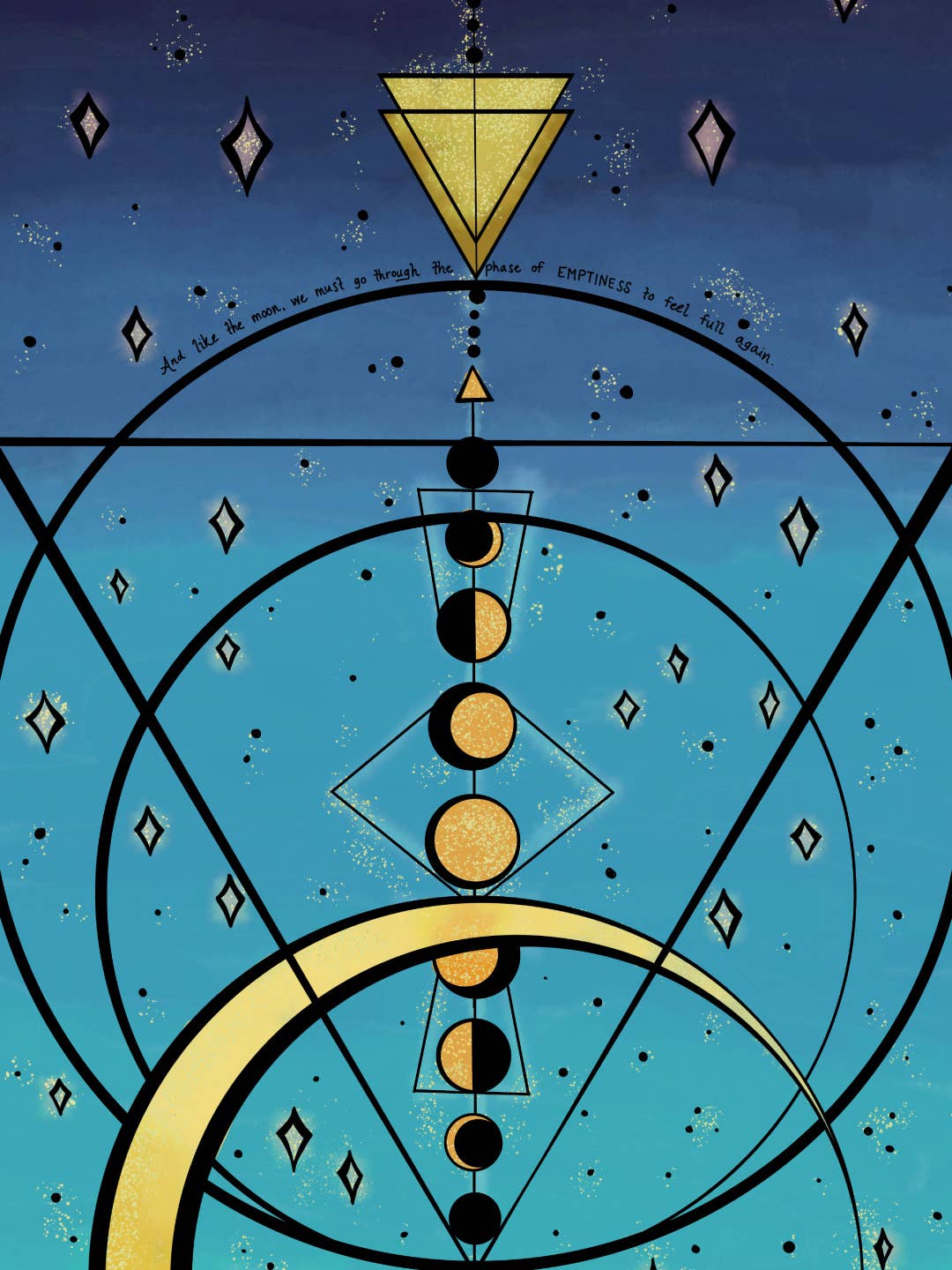 Kylee Firlit Creative - Wholesale Art Print - Moon Goddess Art Print3