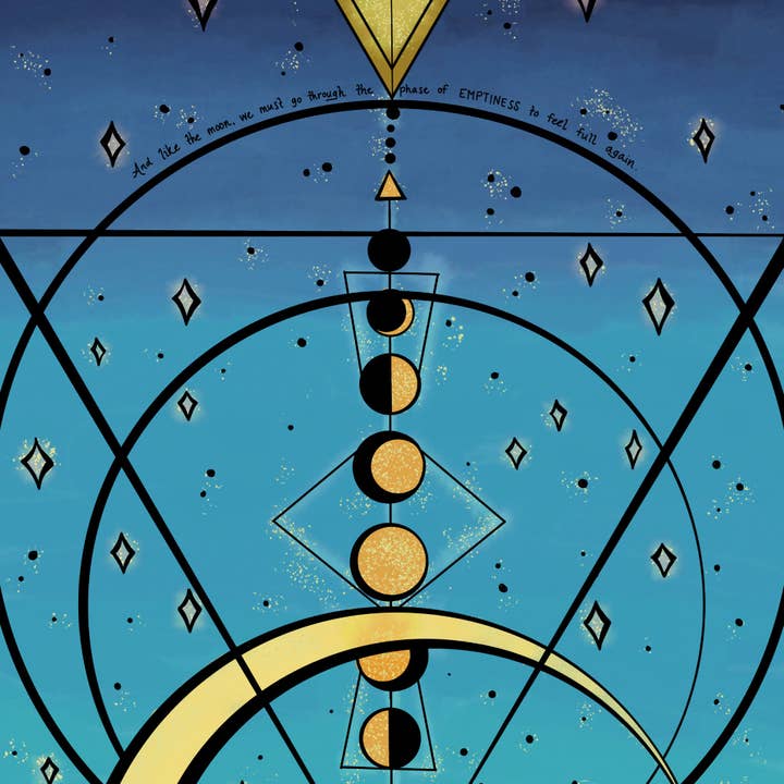 Kylee Firlit Creative - Wholesale Art Print - Moon Goddess Art Print3