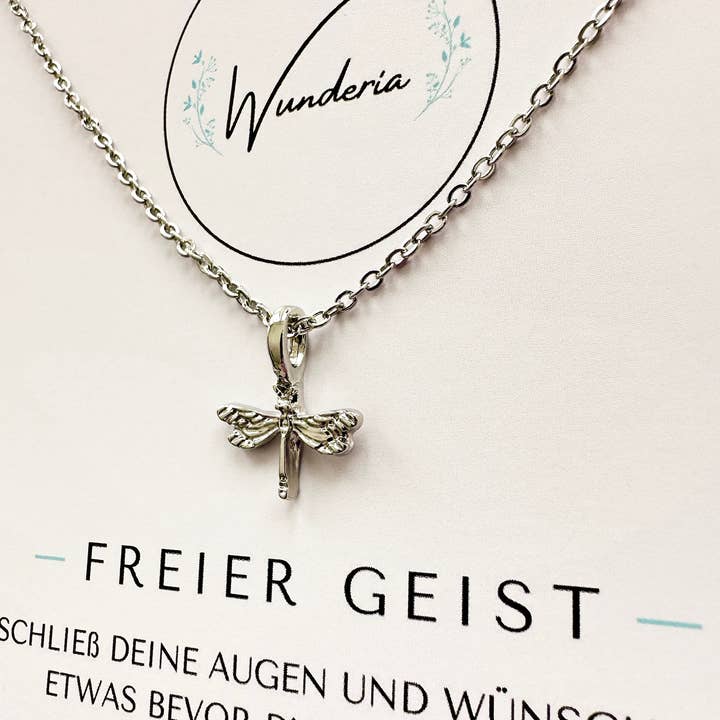 oro Collana catena dei desideri Free Spirit con messaggio positivo in vendita all'ingrosso su Faire2