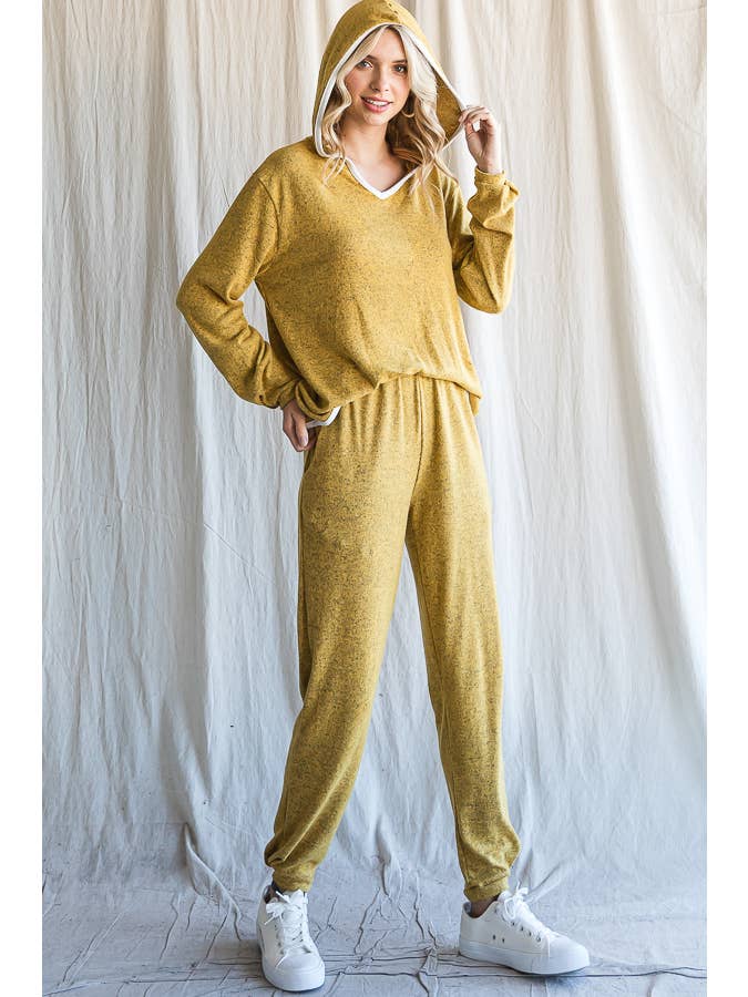 Mustard COZIEST LOUNGE SET for wholesale on Faire17