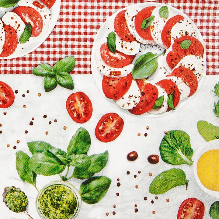 Tovaglioli da pranzo Caprese per la vendita all'ingrosso da parte di Home Fashion - Carl Dietrich GmbH