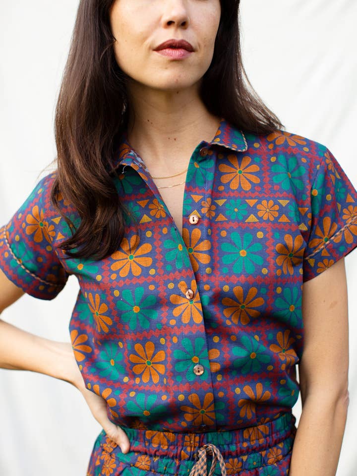 Bertie Shirt - Daisy for wholesale by Myrtle