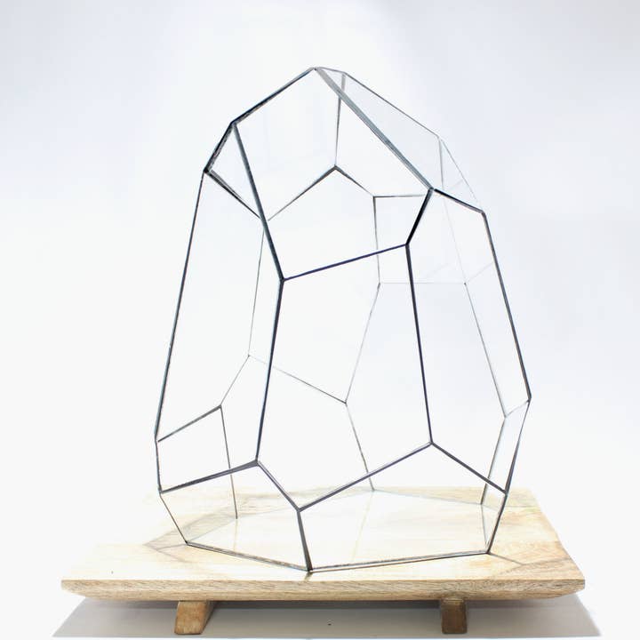 Terrario geometrico - Stellar - Vivarium - ↑ 27 x 27 x 36 cm (LxPxA) - Vetro per la vendita all'ingrosso da parte di Trendhero.nl/b2b