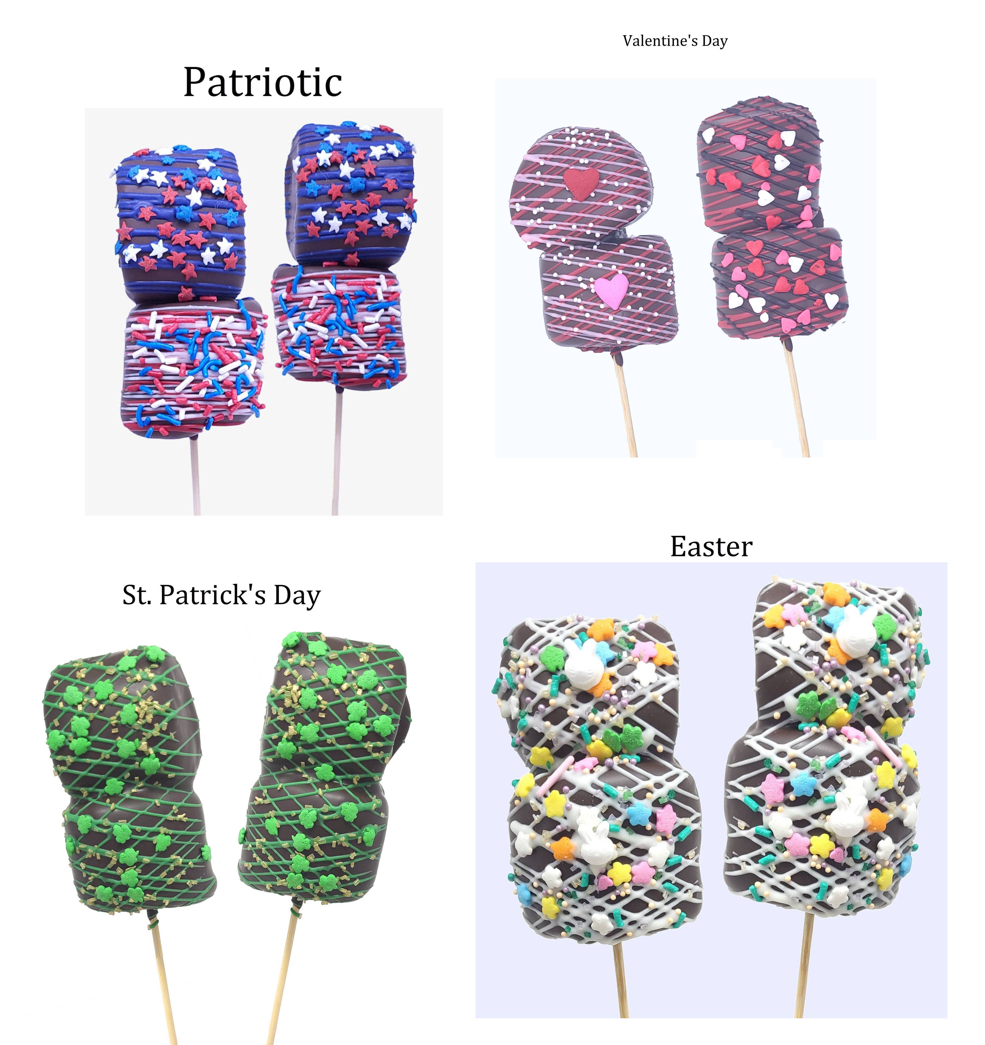 Wild Angel Treats, LLC – Großhandel Süßigkeiten mit Schokoglasur – Double Marshmallow Pop mit Schokoladenüberzug - Zurück zur Schule0