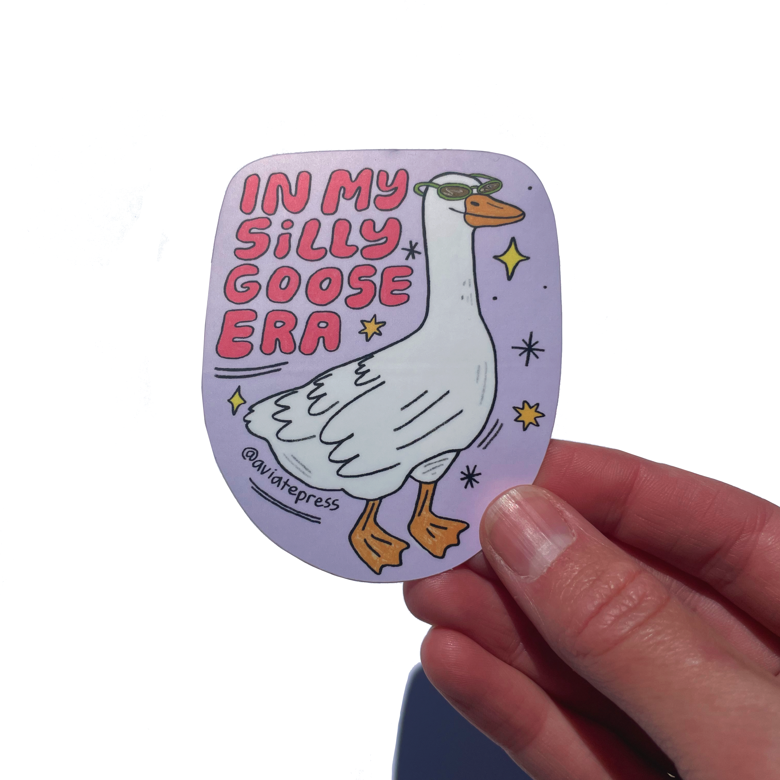 Aviate Press - Wholesale Sticker - In My Silly Goose Era Sticker2