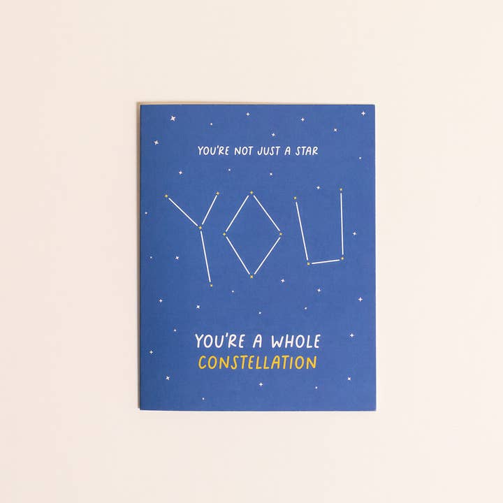 Graphic Anthology Greeting Cards - Wholesale Love card - Constellation card | love & friendship greeting card2