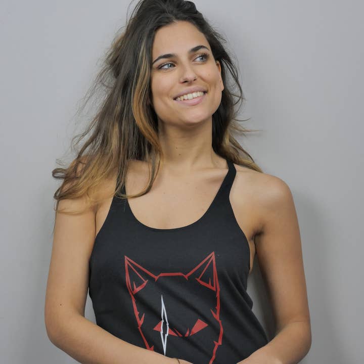 Wolf Tank voor dames voor wholesale door Urban Cross