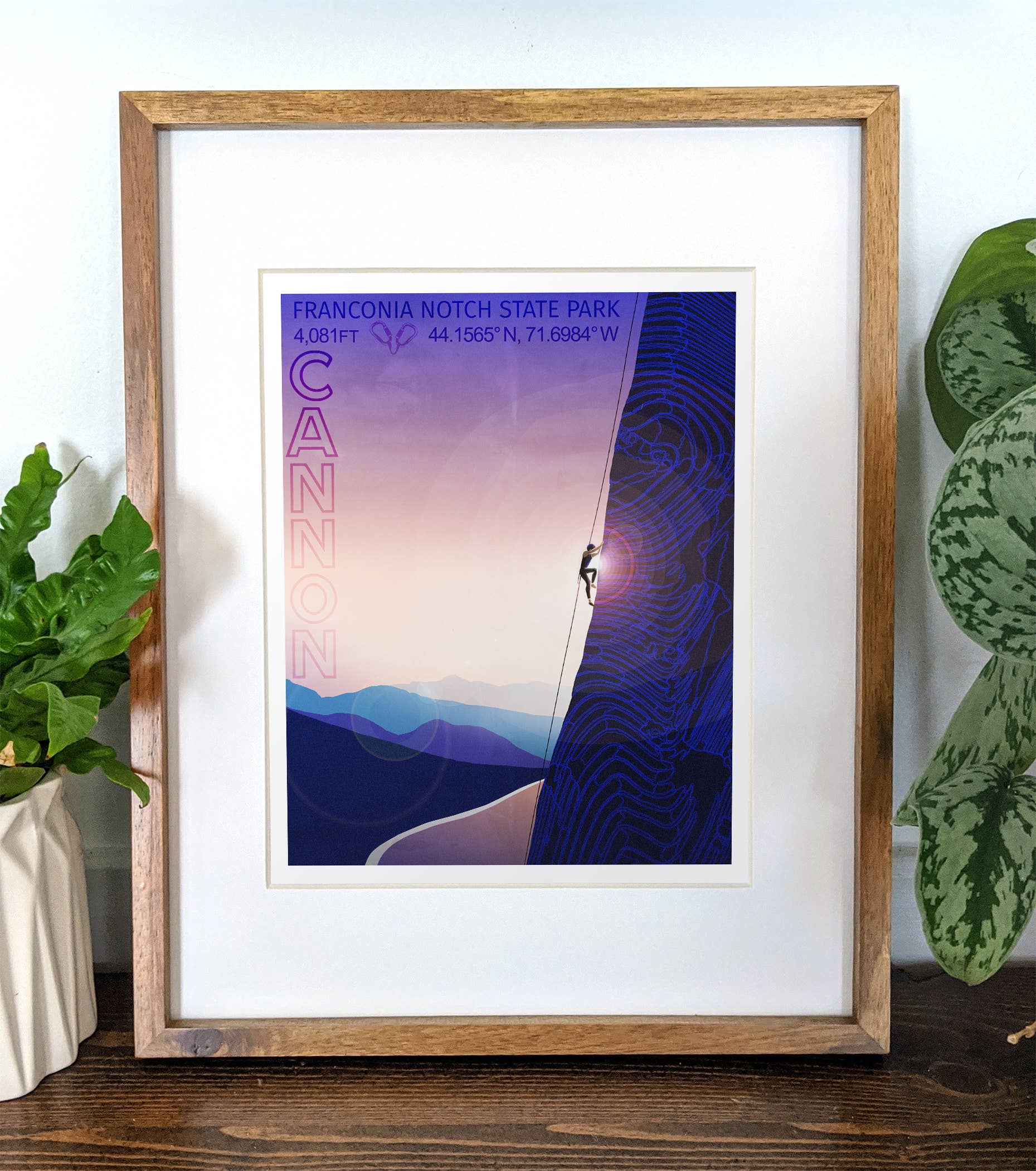 Kat Maus Haus Illustration - Wholesale Art Print - Cannon Mountain Print0